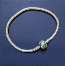 Load image into Gallery viewer, Blank Sterling Silver Charm Bracelet