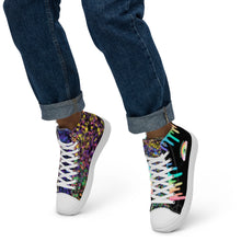 Load image into Gallery viewer, Men’s Rainbow Splatter Sneakers
