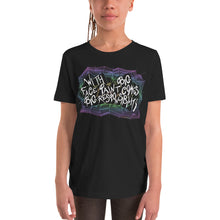 Load image into Gallery viewer, Big Responsibility Youth T-Shirt (Rainbow)