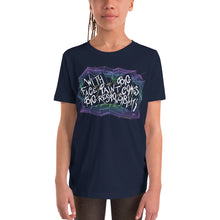 Load image into Gallery viewer, Big Responsibility Youth T-Shirt (Rainbow)