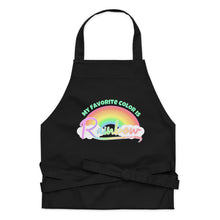 Load image into Gallery viewer, My Favorite Color is Rainbow Facepaint Apron