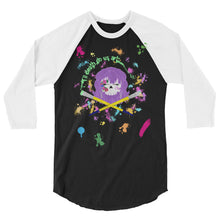 Load image into Gallery viewer, Til Death Do Us Art Raglan Shirt