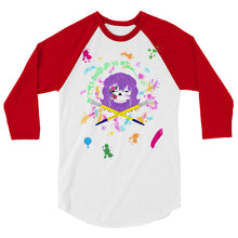 Load image into Gallery viewer, Til Death Do Us Art Raglan Shirt