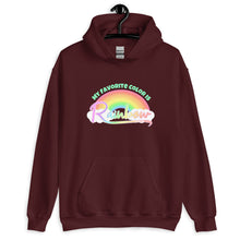 Load image into Gallery viewer, My Favorite Color is Rainbow Unisex Hoodie