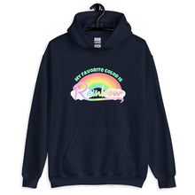 Load image into Gallery viewer, My Favorite Color is Rainbow Unisex Hoodie