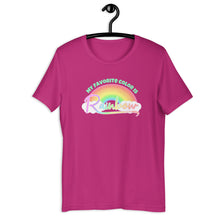 Load image into Gallery viewer, My Favorite Color is Rainbow Unisex T Shirt