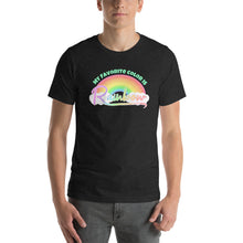 Load image into Gallery viewer, My Favorite Color is Rainbow Unisex T Shirt