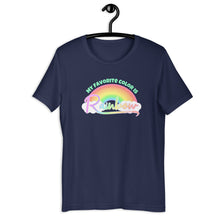 Load image into Gallery viewer, My Favorite Color is Rainbow Unisex T Shirt