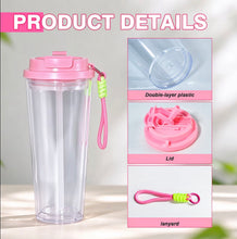 Load image into Gallery viewer, 24oz Tall Snowglobe Cup/Tumbler
