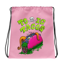 Load image into Gallery viewer, Toxic Tacos Drawstring bag
