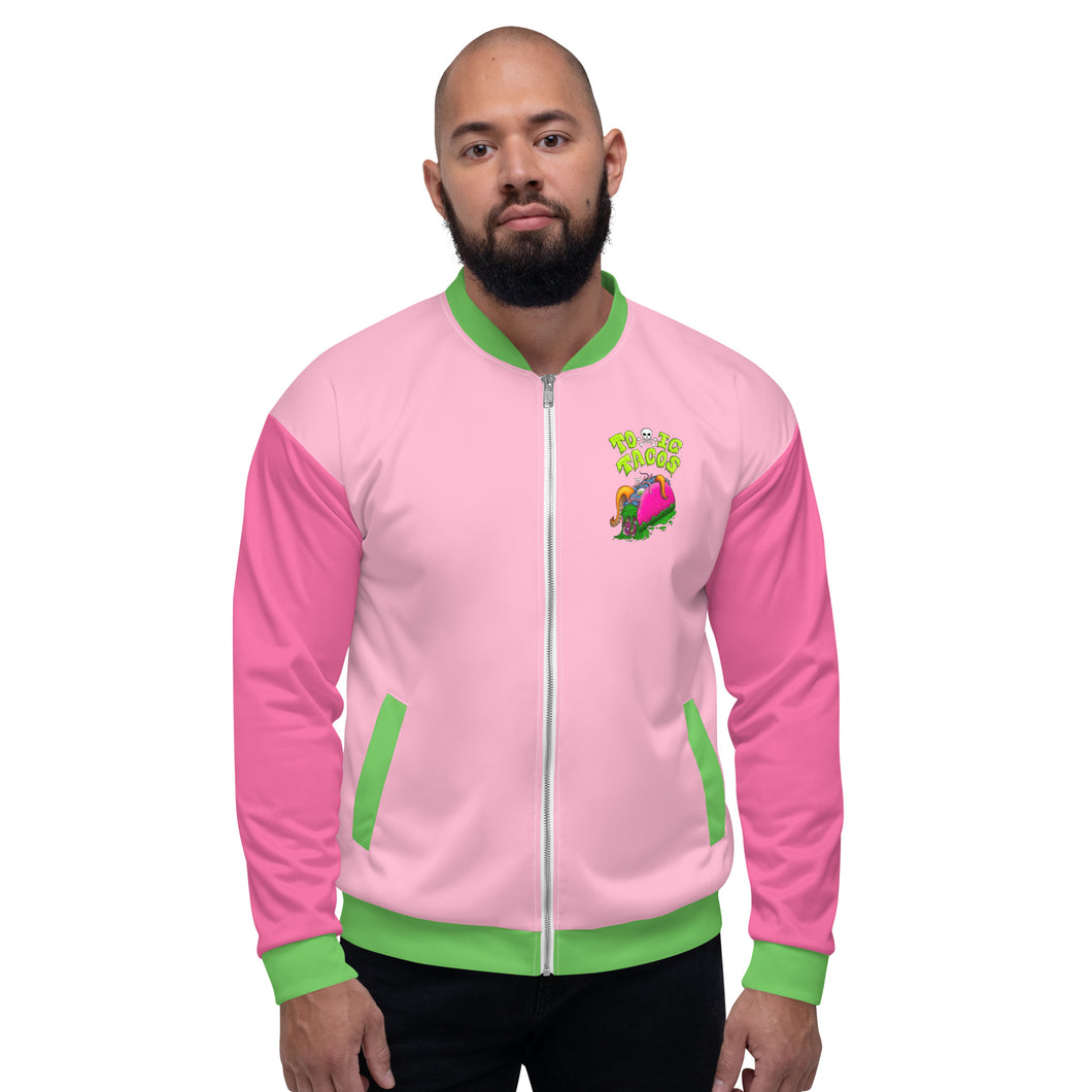 Toxic Tacos Unisex Bomber Jacket