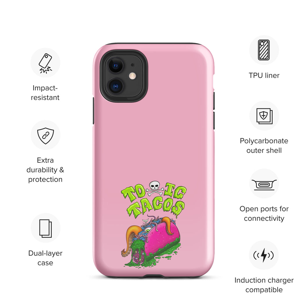 Toxic Tacos Tough Case for iPhone®