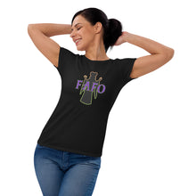 Load image into Gallery viewer, “FAFO” Women&#39;s short sleeve t-shirt
