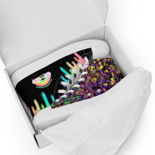 Load image into Gallery viewer, Women’s Rainbow Paint Splatter Sneakers
