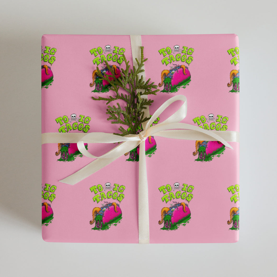 Toxic Tacos Wrapping paper sheets