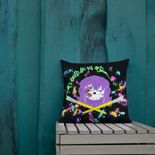 Load image into Gallery viewer, Til Death Do Us Art Pillow
