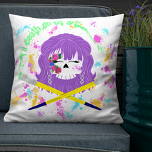 Load image into Gallery viewer, Til Death Do Us Art Pillow
