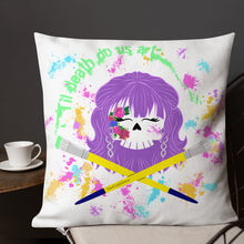 Load image into Gallery viewer, Til Death Do Us Art Pillow
