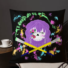 Load image into Gallery viewer, Til Death Do Us Art Pillow
