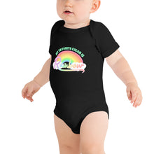 Load image into Gallery viewer, My Favorite Color is Rainbow Baby Onesie
