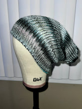 Load image into Gallery viewer, Wednesday/Enid Reversible Knit Hat
