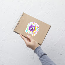 Load image into Gallery viewer, Til Death Do Us Art Sticker (White)
