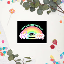 Load image into Gallery viewer, My Favorite Color is Rainbow Sticker
