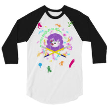 Load image into Gallery viewer, Til Death Do Us Art Raglan Shirt
