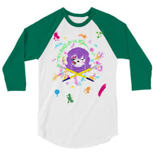 Load image into Gallery viewer, Til Death Do Us Art Raglan Shirt
