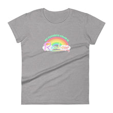 Load image into Gallery viewer, My Favorite Color is Rainbow Womens Fit T-Shirt
